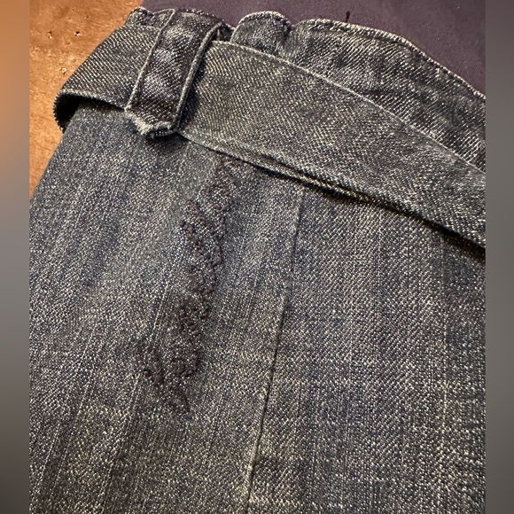 United Colors Of Benetton Dark Blue Women's Pleated Skirt - Picture 2 of 6